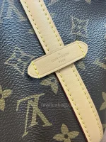 Monogram Canvas CarryAll Handbag