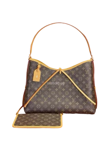 LV Monogram Canvas CarryAll Handbag MM
