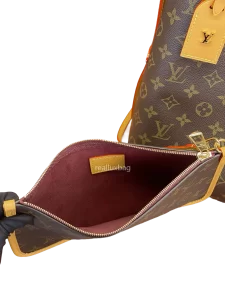 LV Monogram Canvas CarryAll Handbag MM