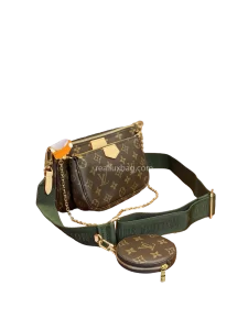 LV Monogram Multi Pochette Accessoires Khaki