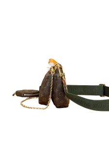 LV Monogram Multi Pochette Accessoires Khaki