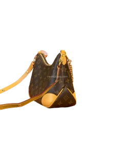 LV Monogram Canvas Boulogne Handbag natural
