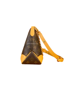 LV Monogram Canvas Boulogne Handbag natural