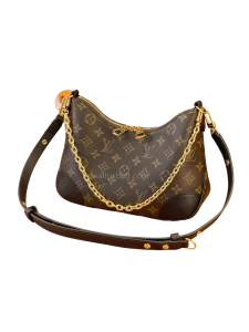 LV Monogram Canvas Boulogne Handbag black
