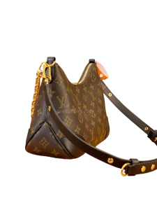LV Monogram Canvas Boulogne Handbag black