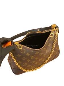 LV Monogram Canvas Boulogne Handbag black