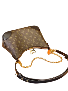 LV Monogram Canvas Boulogne Handbag black