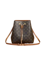 LV Monogram NéoNoé MM Bucket Bag brown