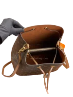 LV Monogram NéoNoé MM Bucket Bag brown