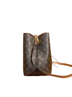 LV Monogram NéoNoé MM Bucket Bag brown