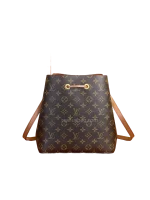 LV Monogram NéoNoé MM Bucket Bag brown