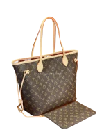 LV Monogram Canvas Neverfull MM Handbag