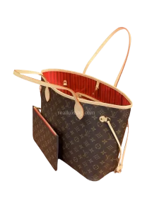 LV Monogram Canvas Neverfull MM Handbag