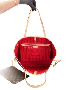 LV Monogram Canvas Neverfull MM Handbag