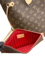 LV Monogram Canvas Neverfull MM Handbag