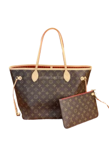 LV Monogram Canvas Neverfull MM Handbag