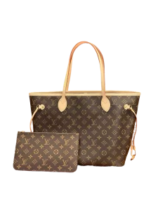 LV Monogram Canvas Neverfull MM Handbag