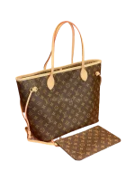 LV Monogram Canvas Neverfull MM Handbag