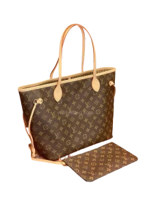 LV Monogram Canvas Neverfull MM Handbag