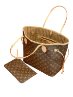 LV Monogram Canvas Neverfull MM Handbag