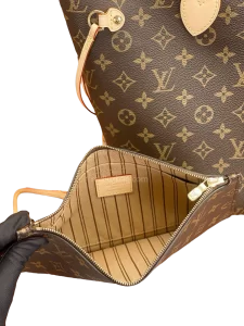 LV Monogram Canvas Neverfull MM Handbag