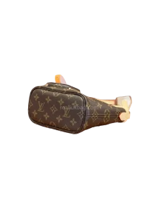 LV Monogram Canvas Neverfull BB Handbag Beige
