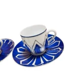 Bleus d'Ailleurs Coffee Cup and Saucer 2 Sets