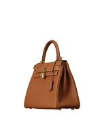 Kelly 28 Grown Togo Gold Hardware