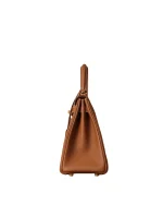 Kelly 28 Grown Togo Gold Hardware