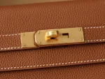 Kelly 28 Grown Togo Gold Hardware
