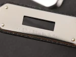 Kelly 28 Black Togo Palladium Hardware