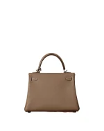 Kelly 28 Etoupe Togo Palladium Hardware