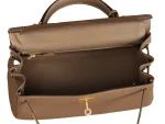 Kelly 28 Etoupe Togo Gold Hardware