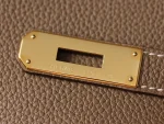 Kelly 28 Etoupe Togo Gold Hardware