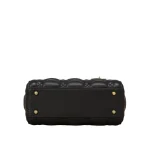 Patent Cannage Mini Lady Dior Black