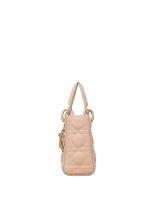Patent Cannage Mini Lady Dior Pink