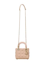 Patent Cannage Mini Lady Dior Pink