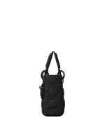 Ultramatte Cannage Calfskin Mini Lady Dior Black