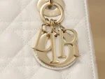 Small Lady Dior My ABCDior Bag White