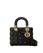 Small Lady Dior My ABCDior Bag Black