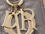 Small Lady Dior My ABCDior Bag Grey