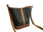 Triomphe Canvas Bucket Bag