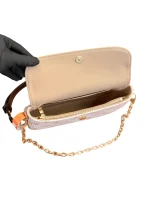 Wallet on Chain Ivy Bag Monogram Dune