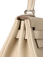 Kelly 25 White Palladium Hardware